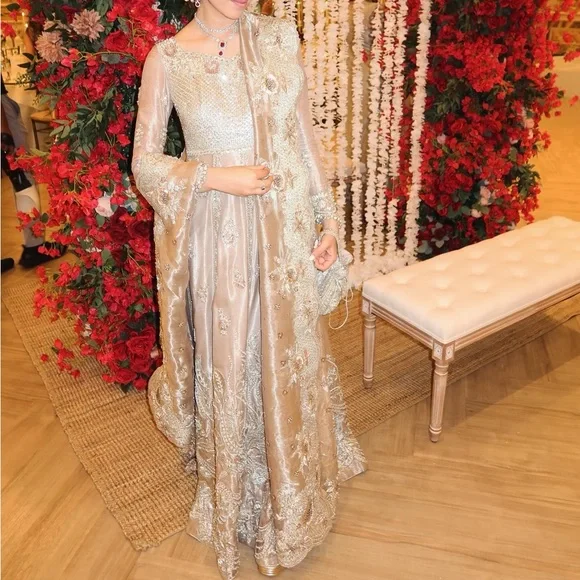 Elegant Embroidered Women's Dress